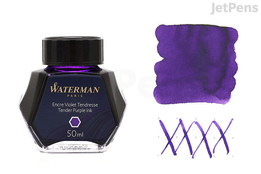 Waterman is our favorite purple fountain pen ink.
