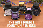 The Best Purple Fountain Pen Inks