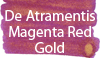 De Atramentis Pearlescent Magenta Red Gold
