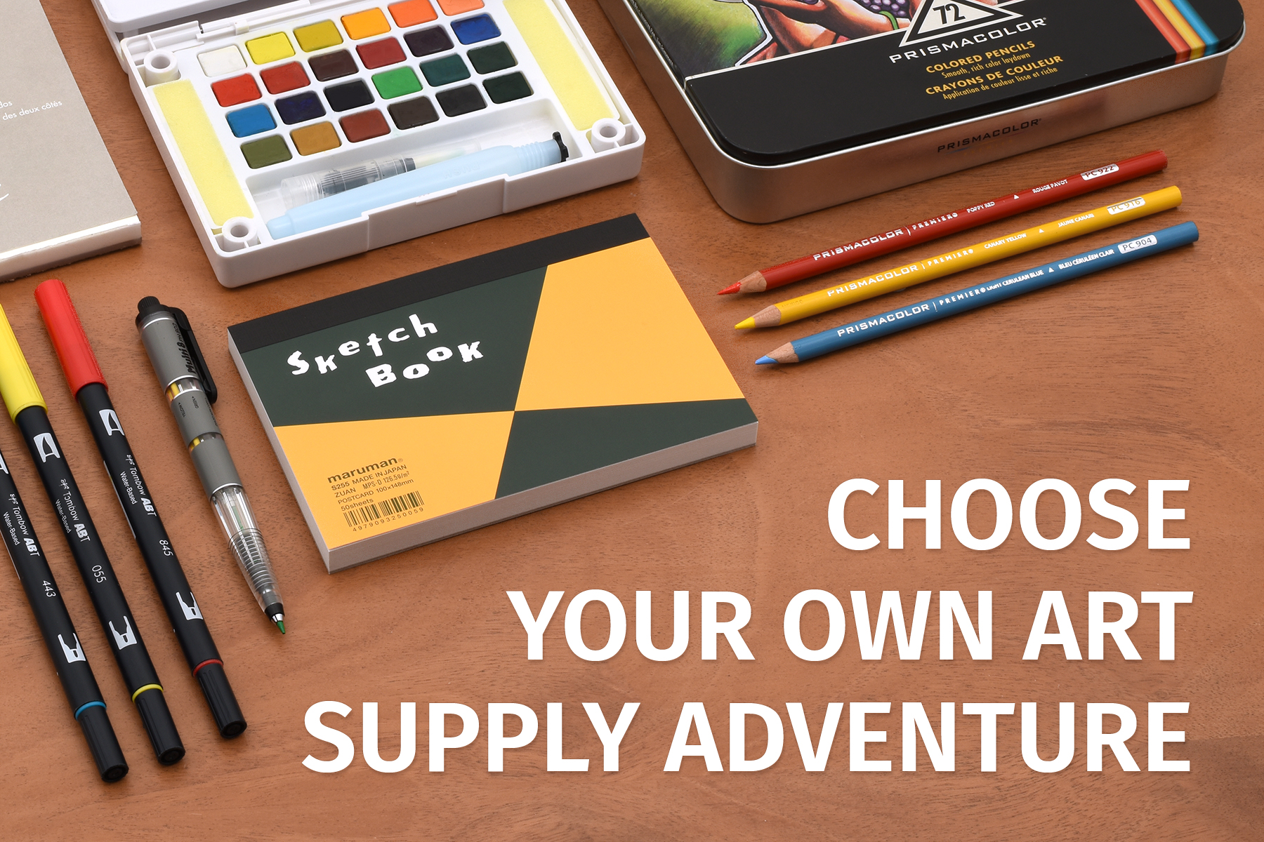 Choose Your Own Art Supply Adventure