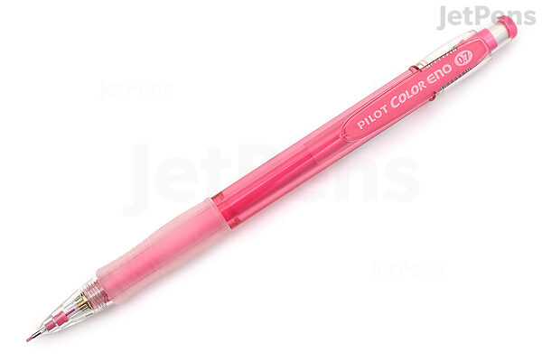 Pilot Color Eno Erasable Mechanical Pencil - 0.7 mm - Pink Body - Pink Lead