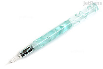 Teranishi Guitar Glass Pen with Cap - Aurora - Ice Mint - TERANISHI GLAA-MT Teranishi Guitar Glass Pen with Cap - Aurora - Ice Mint - TERANISHI GLAA-MT