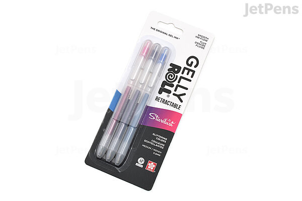 SAKURA Gelly Roll Retractable Gel Pens Colored - Sparkle Set