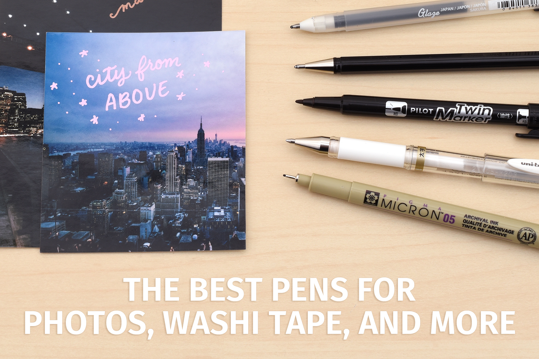 Pens for the Backs of Photographs