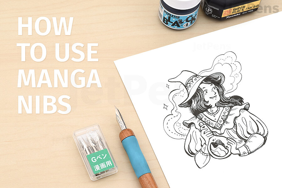 How to Use Manga Nibs