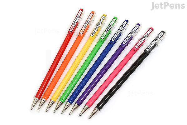 Gelschrijver Pentel K110 Mattehop Fun Sweet M assorti blister à 7st Gelschrijver Pentel K110 Mattehop Fun Sweet M assorti blister à 7st