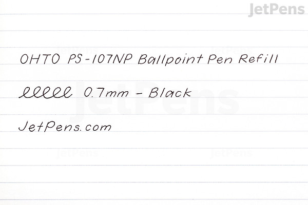 OHTO GS01 Ballpoint Pen - 0.7 mm - Silver - OHTO GS01-S7-SV OHTO GS01 Ballpoint Pen - 0.7 mm - Silver - OHTO GS01-S7-SV