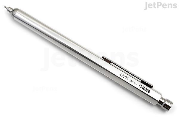 OHTO GS01 Ballpoint Pen - 0.7 mm - Silver - OHTO GS01-S7-SV OHTO GS01 Ballpoint Pen - 0.7 mm - Silver - OHTO GS01-S7-SV