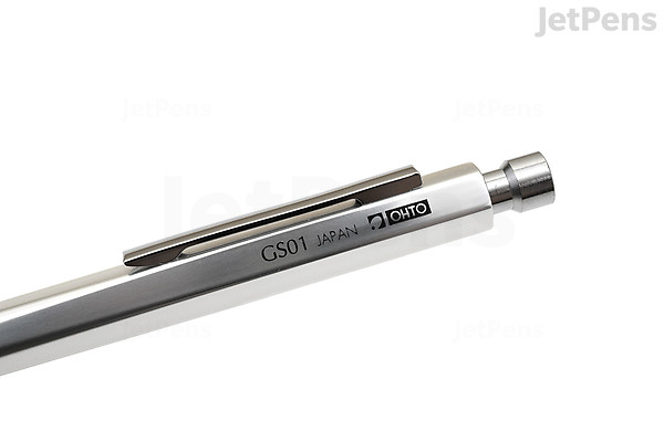 OHTO GS01 Ballpoint Pen - 0.7 mm - Silver - OHTO GS01-S7-SV OHTO GS01 Ballpoint Pen - 0.7 mm - Silver - OHTO GS01-S7-SV