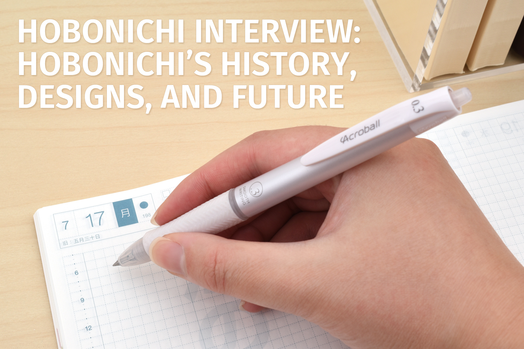 Beginner Basics HOBONICHI Techo Journaling Stencil Makes Layouts Fast and  Easy. Get It Over Here. 