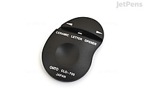OHTO Ceramic Letter Opener - Left & Right - Black - OHTO CLO-700R&L-BK OHTO Ceramic Letter Opener - Left & Right - Black - OHTO CLO-700R&L-BK
