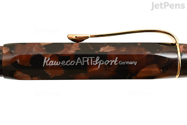 Kaweco ART Sport Fountain Pen in Hickory Brown - Fine Point - NEW in Box