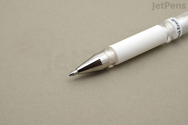 Uni-Ball Gel Impact Signo Pen, White, 1mm - The Art Store/Commercial Art  Supply