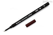 Schmidt 888 M Ceramic Rollerball Refills - Pack Of 3 Black Ink Medium Tip (0.7mm)
