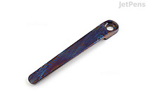 Tactile Turn Pen Clip - Titanium Damascus - TT CLIP TITANIUM DAMASCUS Tactile Turn Pen Clip - Titanium Damascus - TT CLIP TITANIUM DAMASCUS