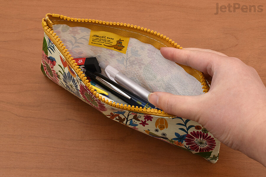 Crafted from robust nylon, Compact Pencil Cases offer a reliable sanct