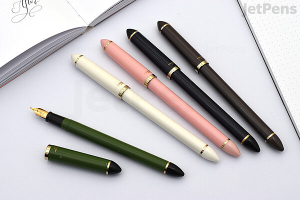 Sailor Fude DE Mannen Brush Style Fountain Pen - Pearl White – Yoseka  Stationery