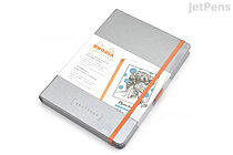 Rhodia Hardcover Goalbook - A5 - Dot Grid - Silver - RHODIA 1185/70
