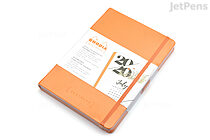 Rhodia Hardcover Goalbook - A5 - Dot Grid - Orange - RHODIA 1185/84