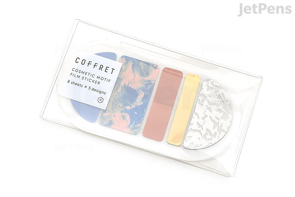COFFRET Clear Stickers Round - Horizon Blue - COFR001