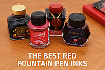 The Best Red Fountain Pen Inks