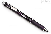 Pentel EnerGel RTX Gel Pen - Needle-Point - 0.5 mm - Bordeaux Black - PENTEL BLN75A2-VA