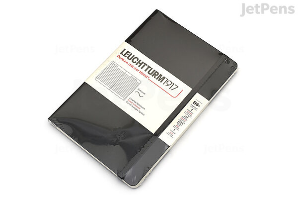 LEUCHTTURM1917 - Notebook Softcover Pocket A6-123 Numbered Pages for  Writing and Journaling (Dotted, Black)