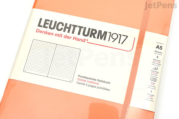 LEUCHTTURM1917 NEON! EDITION HARDCOVER MEDIUM NOTEBOOK A5 ORANGE – Pen &  Tool