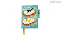 Hobonichi Techo 2024 Cover Only - A6 - Keiko Shibata: Bread floating in the wind - HOBONICHI 1-ORC-24-402