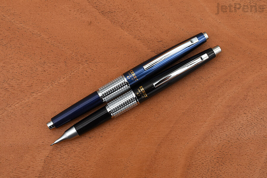 Featuring a stylish mix of classic and modern design elements, the Pentel Sharp Kerry Mechanical Pencil looks like it could be a luxe fountain or rollerball pen.