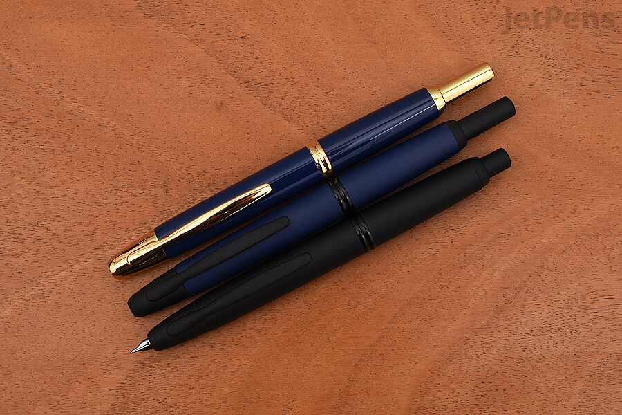 The Pilot Vanishing Point Fountain Pen offers the writing experience of a luxury fountain pen with the convenience of a retractable pen.