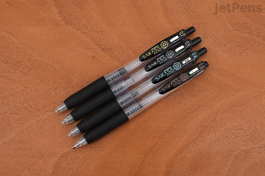 The Zebra Sarasa is an affordable gel pen with ink that's smooth, vibrant, and fade resistant.