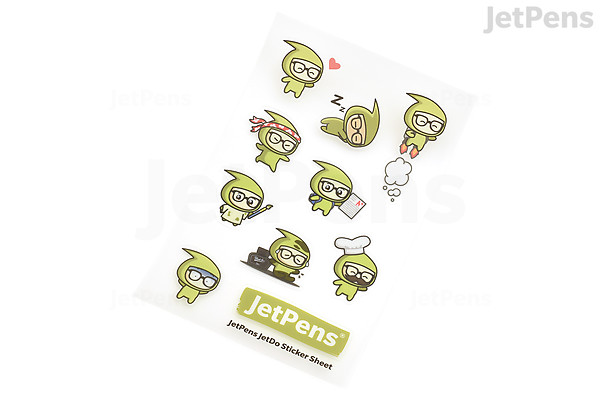 JetPens JetDo Stickers - 1 Sheet