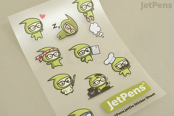 JetPens JetDo Stickers - 1 Sheet