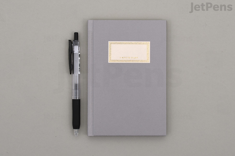 Midori 3 Minute Diary size.