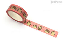 Girl of All Work Washi Tape - Hedgehogs - 15 mm x 10 m - GIRL OF ALL WORK GWT118
