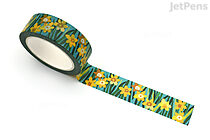 Girl of All Work Washi Tape - Daffodils - 15 mm x 10 m - GIRL OF ALL WORK GWT139