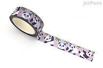 Girl of All Work Washi Tape - Pandas - 15 mm x 10 m - GIRL OF ALL WORK GWT149