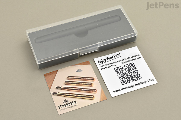 Schon DSGN Black Ultem Rollerball Pen - Medium Point - SCHON DSGN ROLLERBALL ULTEM BLACK Schon DSGN Black Ultem Rollerball Pen - Medium Point - SCHON DSGN ROLLERBALL ULTEM BLACK