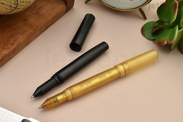 Schon DSGN Black Ultem Rollerball Pen - Medium Point - SCHON DSGN ROLLERBALL ULTEM BLACK Schon DSGN Black Ultem Rollerball Pen - Medium Point - SCHON DSGN ROLLERBALL ULTEM BLACK