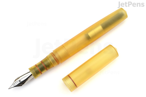 Translucent Ultem Schon DSGN Natural Ultem Fountain Pen - Standard - Fine | JetPens