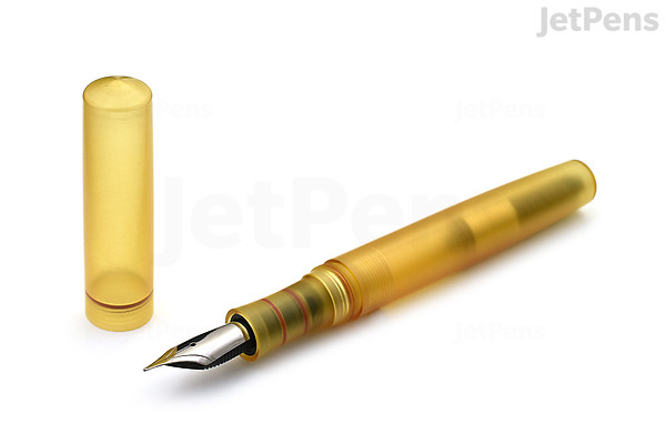 Translucent Ultem Schon DSGN Natural Ultem Fountain Pen - Standard - Fine | JetPens