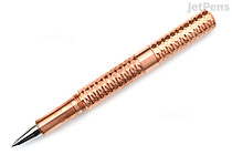 Schon DSGN Pocket Six Rollerball Pen - Faceted Copper - 0.5 mm - SCHON DSGN RB COPPER FACETED Schon DSGN Pocket Six Rollerball Pen - Faceted Copper - 0.5 mm - SCHON DSGN RB COPPER FACETED