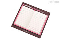 Bookfriends Folding Book Sticky Notes - Review - BOOKFRIENDS FBSN REVIEW