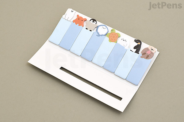 Mind Wave Stick Marker Sticky Notes - Aquatic Animals | JetPens