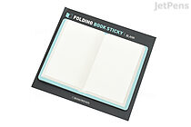 Bookfriends Folding Book Sticky Notes - Blank - BOOKFRIENDS STICKY NOTE BLANK