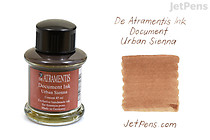 De Atramentis Document Urban Sienna Ink - 45 ml Bottle - DE ATRAMENTIS 9906 De Atramentis Document Urban Sienna Ink - 45 ml Bottle - DE ATRAMENTIS 9906