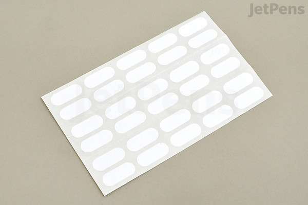 Kanmido File Tab Clear File Index Tab - Fabric Natural | JetPens