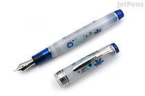 Sailor Pro Gear Slim Fountain Pen - First Snow - 14k Medium Fine Nib - Limited Edition - SAILOR 10-8840-318
