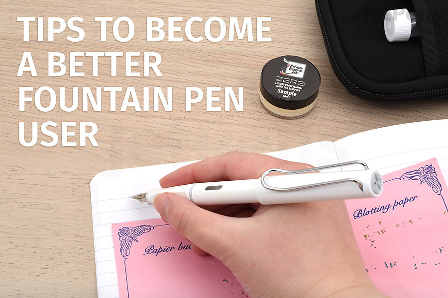 Using Ink Pen 10 Tips to Become a Better Fountain Pen User | JetPens
